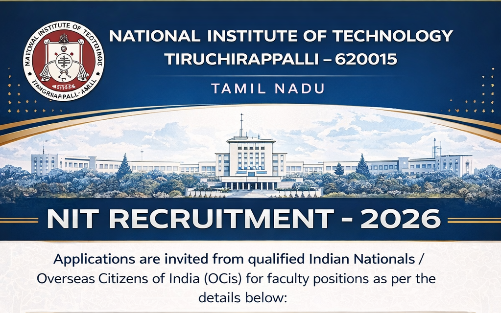 NIT Recruitment 2026