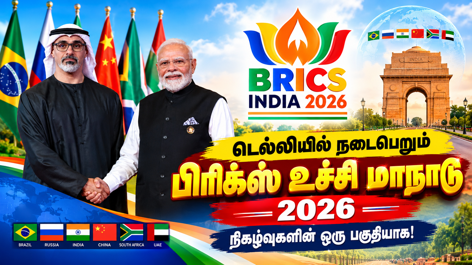 As part of the events of the 2026 BRICS Summit taking place in Delhi