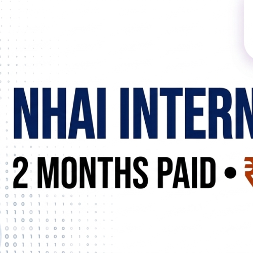 NHAI Summer Internship 2026: Earn ₹20,000/Month While Gaining Industry Experience