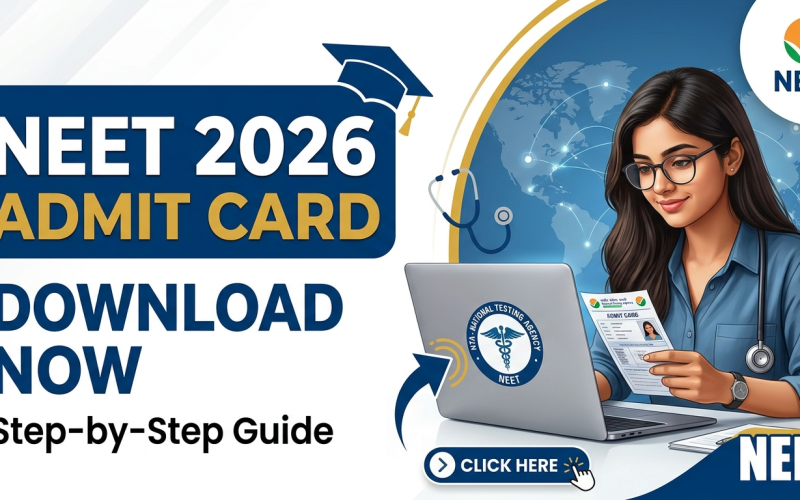 How to Download NEET UG 2026 Admit Card: Step-by-Step Guide & Official Link